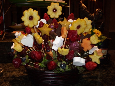 Fruit Basket Arrangement